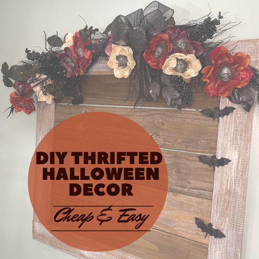 DIY Thrifted Halloween Decor