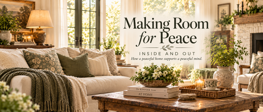 Making Room for Peace Inside and Out