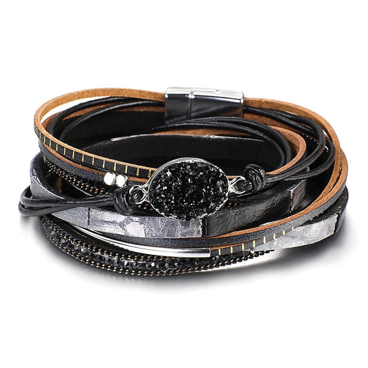 Leather Wrap Bracelet