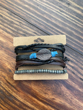 Load image into Gallery viewer, Leather Multi-strand Bracelets
