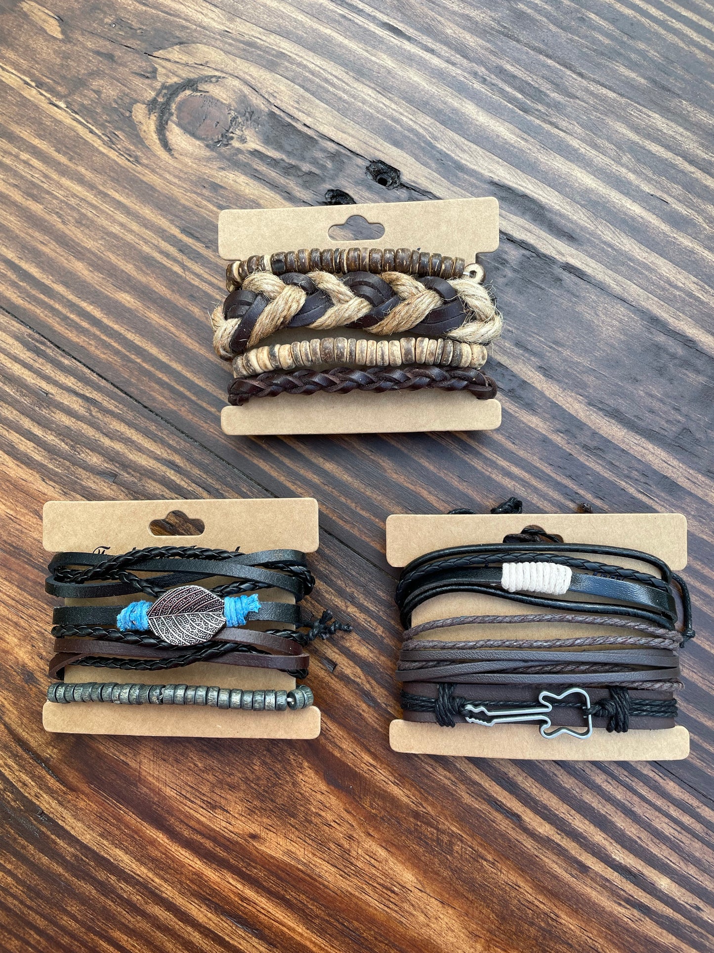 Leather Multi-strand Bracelets