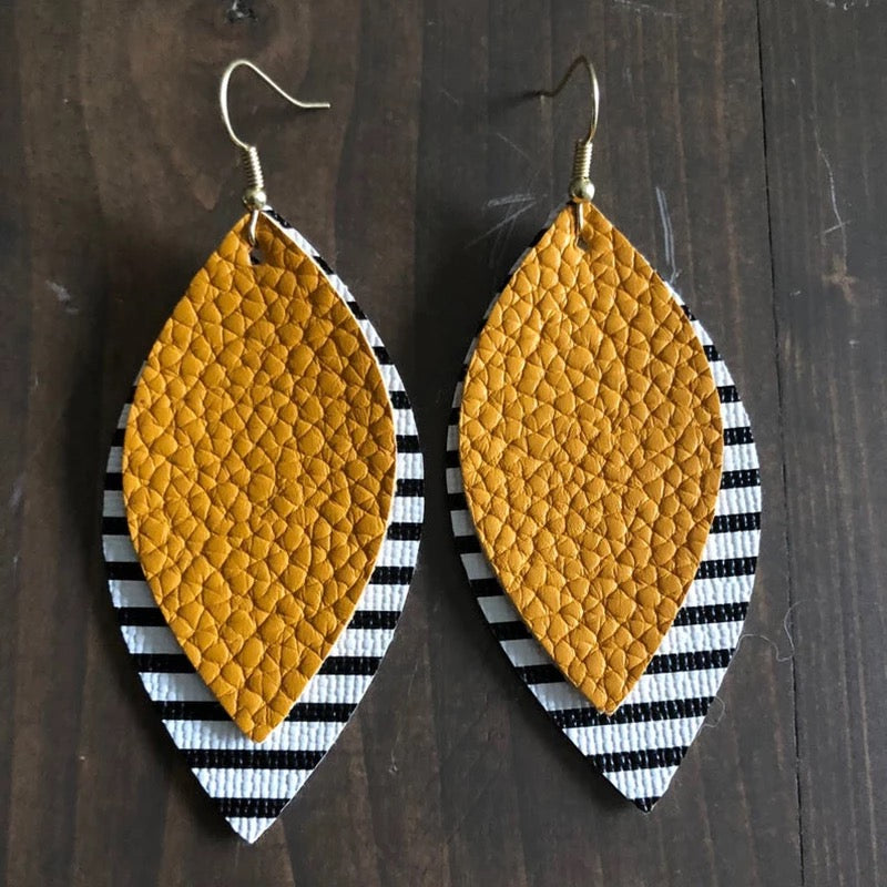 Leather Earrings